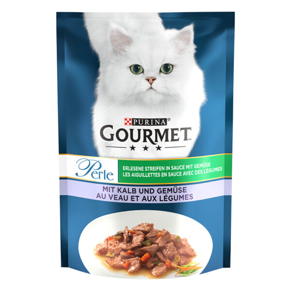 Gourmet Perle 26 x 85 g - Kalv & Grønnsaker