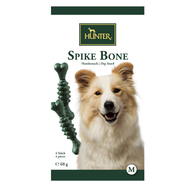 Hunter Spike Bone tyggesnack - 3 x 72 g (4 stk/pakke)