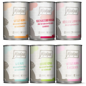 Mixpack MjAMjAM 6 x 400 g - Blanding (6 varianter)