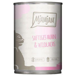 MjAMjAM 6 x 400 g - saftig kylling og villaks