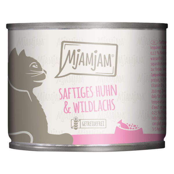 MjAMjAM 6 x 200 g - saftig kylling og villaks