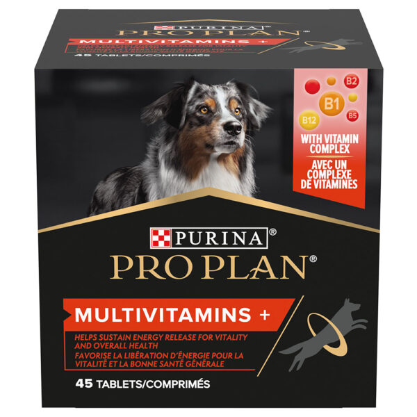 PRO PLAN Dog Adult Multivitamin Supplement Tabletter - 67 g (45 Tabletter)