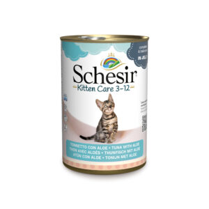 Schesir 6 x 140 g - Kitten Tunfisk med aloe