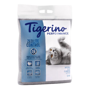 Tigerino Performance - Zeolite Control kattesand - 12 kg