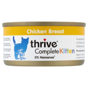 Thrive Complete Kitten 12 x 75 g - Kylling