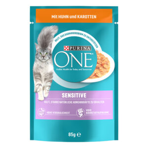 Purina One Sensitive - Kylling & gulrøtter 26 x 85 g