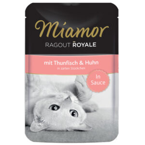 Miamor Ragout Royale i saus 22 x 100 g - Tunfisk & kylling