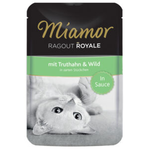 Miamor Ragout Royale i saus 44 x 100 g - Kalkun & vilt