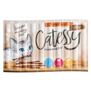 Catessy Sticks 10 x 5 g - med fjærkre og lever