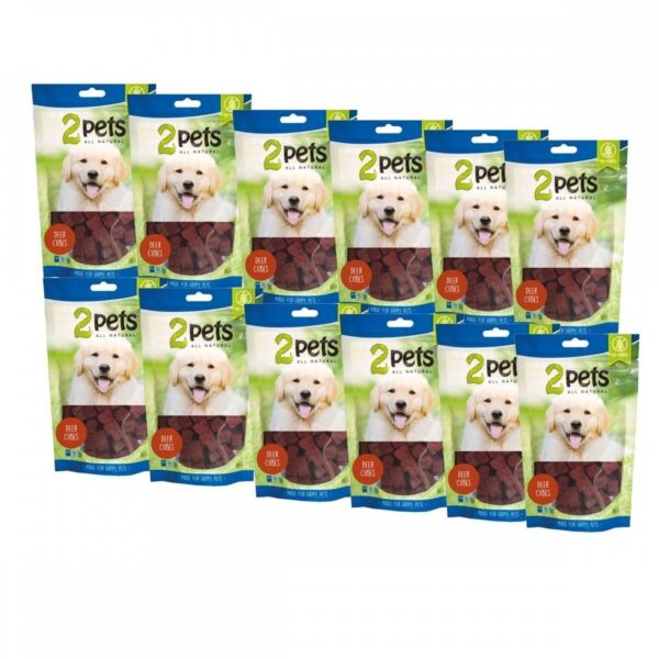 2pets Peuranlihakuutiot 12 x 100 g