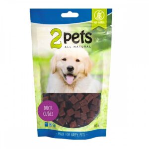 2Pets Cubes med Anka 100 g