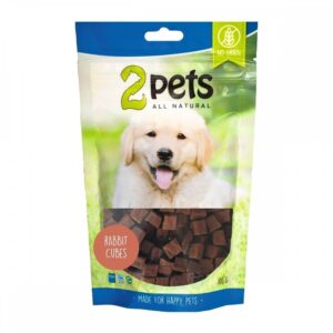 2Pets Cubes med Kanin 100 g