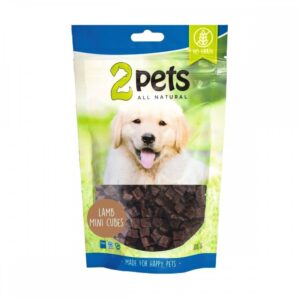 2Pets MiniCubes med Lam 100 g (400 g)