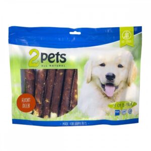 2Pets Tyggpinne med Hjort (18-pack)