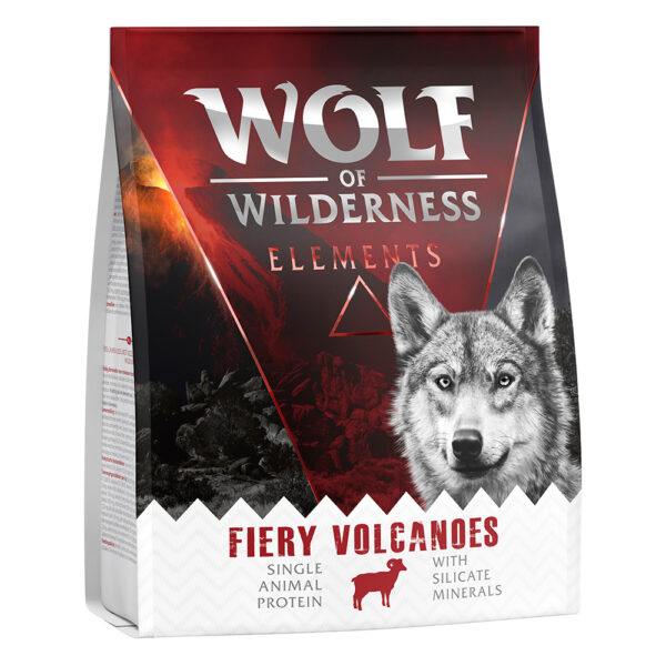 Wolf of Wilderness prøvepakke - Elements "Fiery Volcanoes" - Lam 300 g