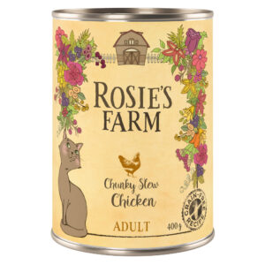 Sparepakke Rosie's Farm Adult 12 x 400 g - Kylling