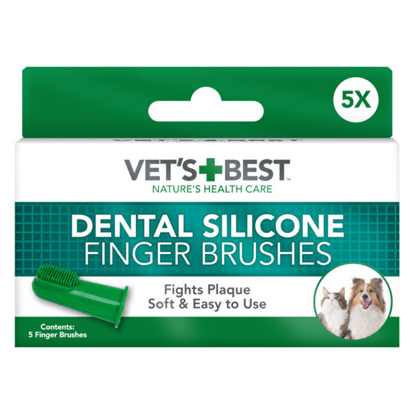 Vet's Best® fingertannbørster - 5 stk