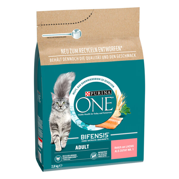 Purina ONE Adult - Laks & Fullkorn - 2 x 2