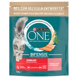 Purina ONE Adult - Laks & Fullkorn - 750 g