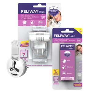 Feliway® Help! diffusor for katter - startsett (dispenser + 340 mg-kassett)