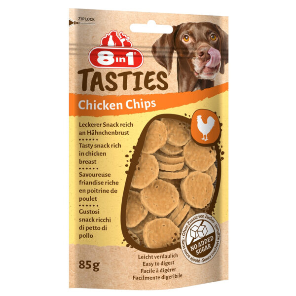 8in1 Tasties kyllingchips - 6 x 85 g