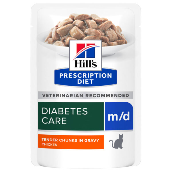 Hill's Prescription Diet m/d med kylling - 12 x 85 g