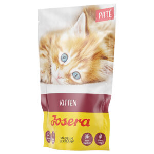 Josera Paté Kitten 16 x 85 g - Fjørfe