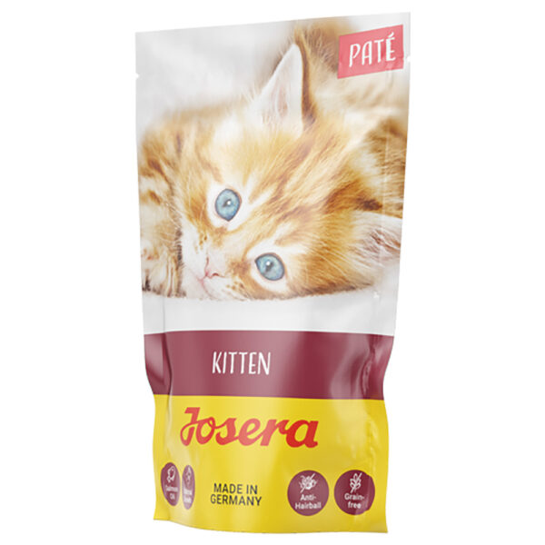 Josera Paté Kitten 16 x 85 g - Fjørfe