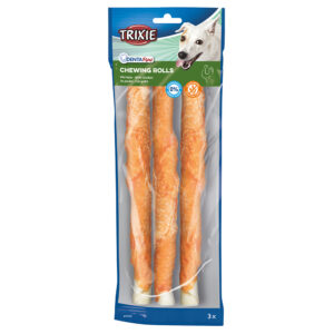 Trixie Denta Fun Chicken Chew Rolls (tyggeruller med kylling) - 3 stykker