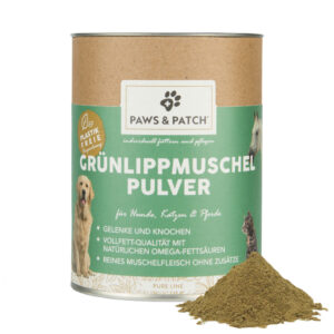 PAWS & PATCH grønnleppet musling-pulver - 150 g