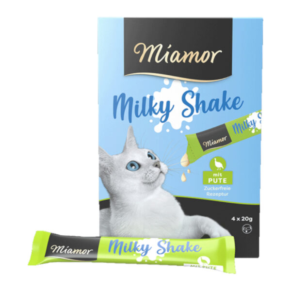 Miamor Milky Shake kalkun - 4 x 20 g