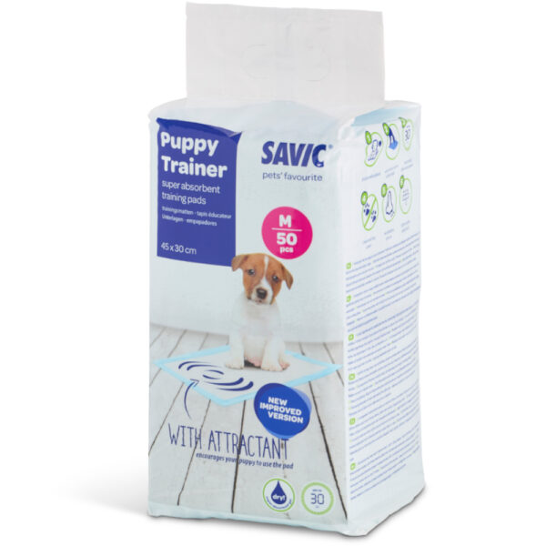 Savic Puppy Trainer matter - Dobbelpakke Medium: L 45 x B 30 cm