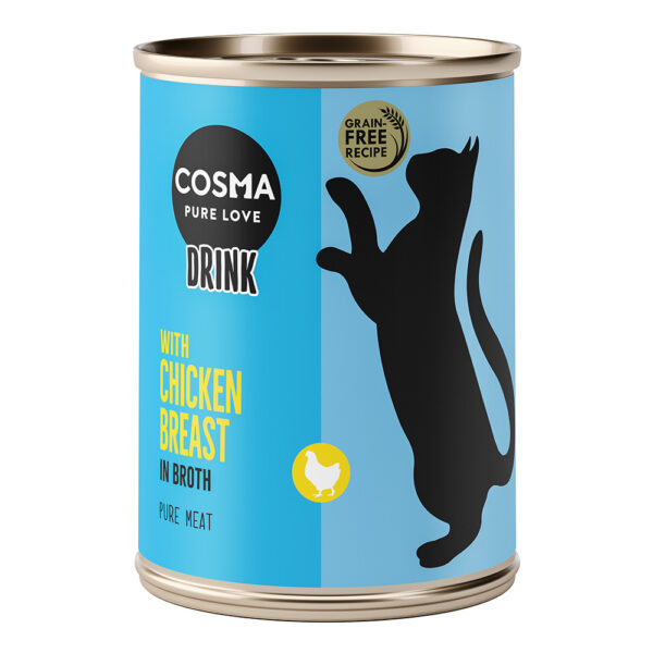 Cosma Drink 6 x 100 g - Kyllingbryst