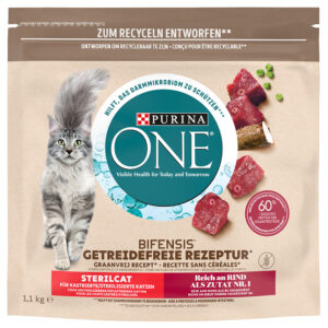 Purina ONE Grain Free Sterilized okse - 1