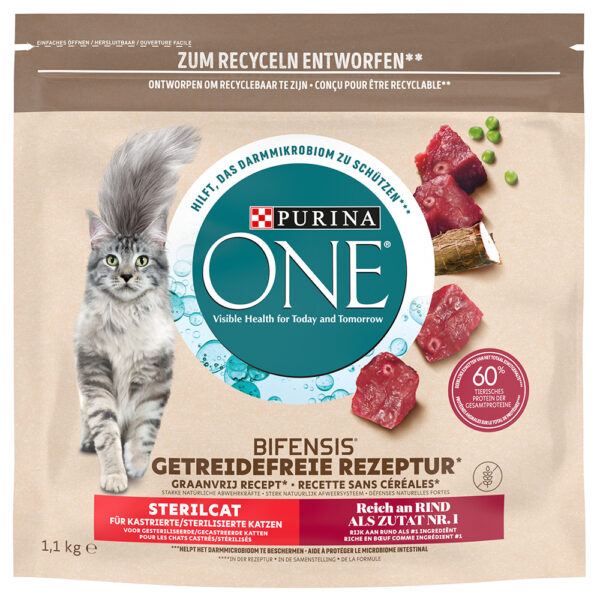 Purina ONE Grain Free Sterilized okse - 1