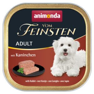 Gourmetpakning Animonda vom Feinsten 24 x 150 g - Kornfri for voksne: Kanin