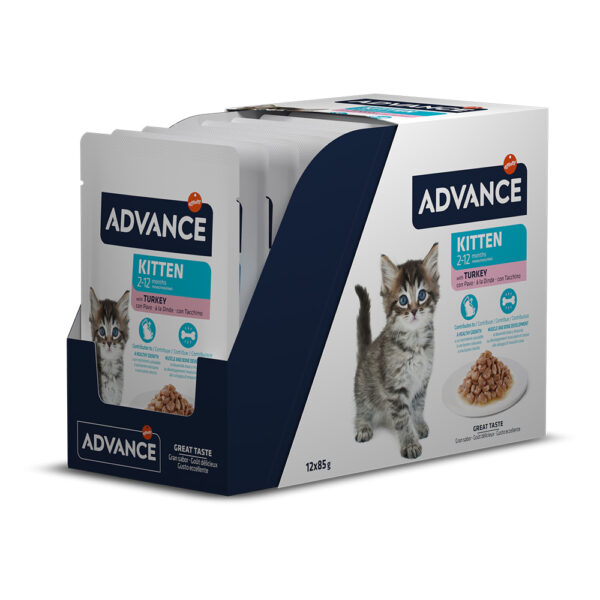 Advance Kitten kalkun - 24 x 85 g