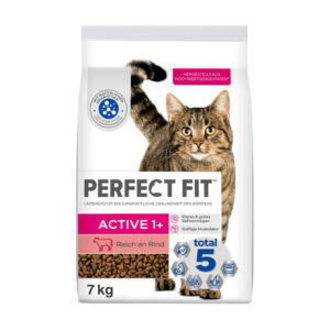 Perfect Fit Active 1+ rikt på storfekjøtt - 7 kg