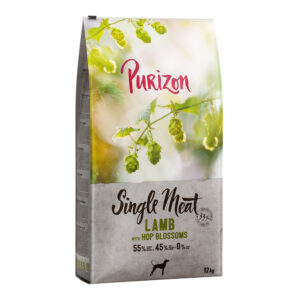 Purizon Single Meat Lam med erter og humleblomst - 12 kg