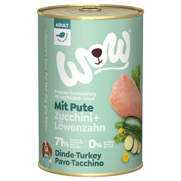 Økonomipakke WOW Adult 24 x 400 g - Kanin