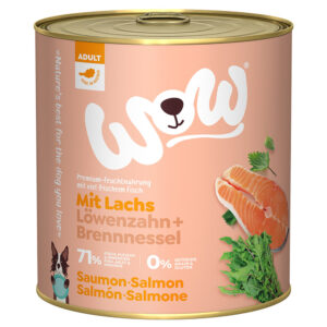 Økonomipakke WOW Adult 24 x 800 g - Laks