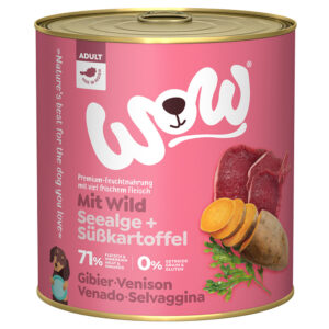 Økonomipakke WOW Adult 24 x 800 g - Vilt