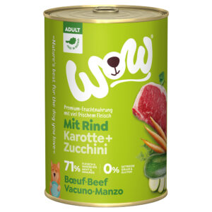 Økonomipakke WOW Adult 24 x 400 g - Storfe