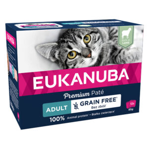 Økonomipakke Eukanuba kornfritt Adult 24 x 85 g - Lam