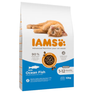 IAMS for Vitality Kitten med sjøfisk - 10 kg