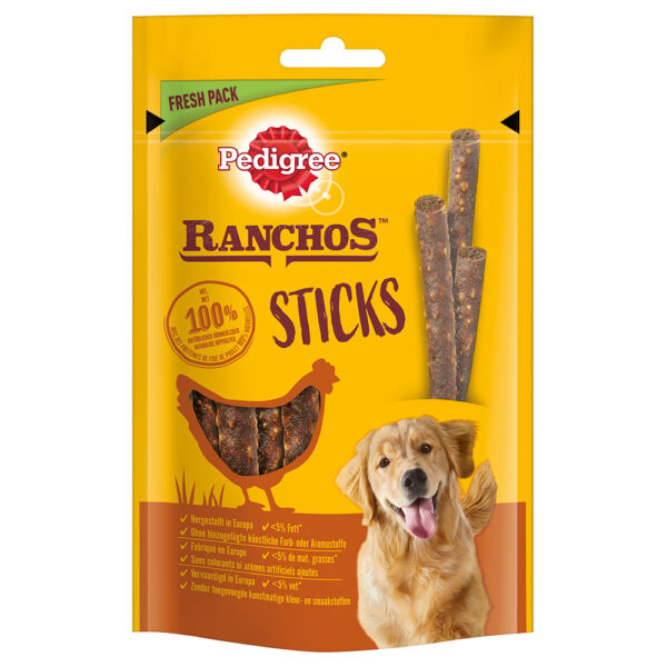 Pedigree Ranchos Sticks - Kyllinglever 60 g