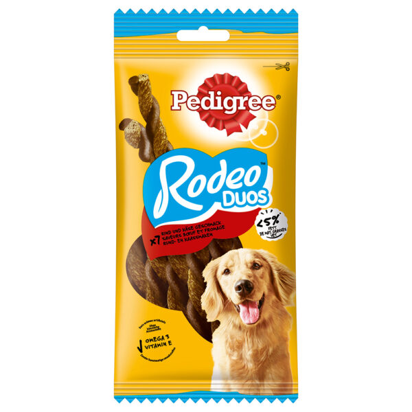 Pedigree Rodeo Duos - Okse og ost ( 10 x 7 stk)