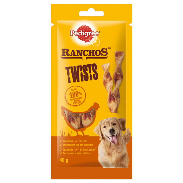 Pedigree Ranchos Twists - Kylling 40 g