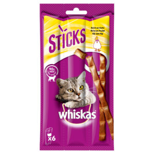 Whiskas Sticks 14 x 36 g - Rikt på kylling