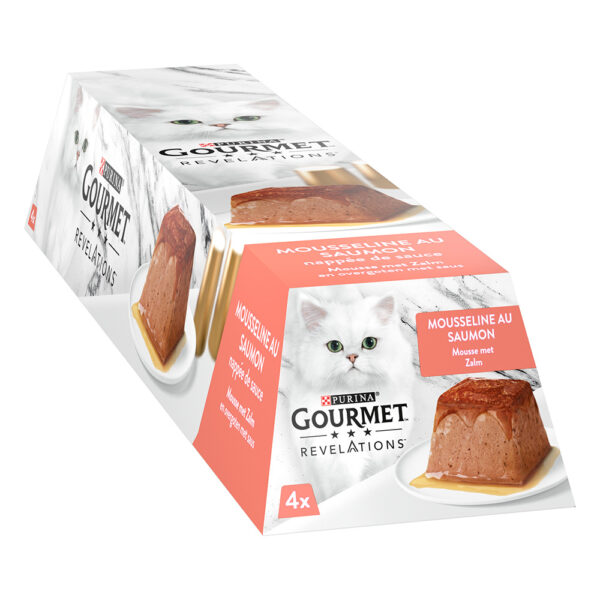 Gourmet Revelations Mousse Kattemat 4 x 57 g - Laks